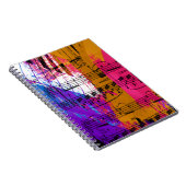 Carnet musique, décoration piano (12) (Côté Droit)