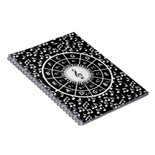 Carnet Musique Design à thème pour les mélomanes