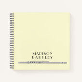 Carnet Musique flûte Musique Musique (Devant)