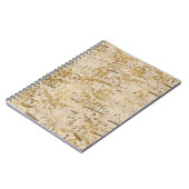 Carnet Musique Gold Sheet Vintage (Côté gauche)