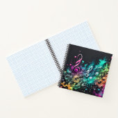 Carnet musique graffiti (Intérieur)