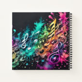 Carnet musique graffiti (Dos)