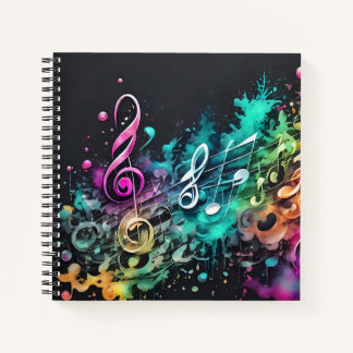 Carnet musique graffiti