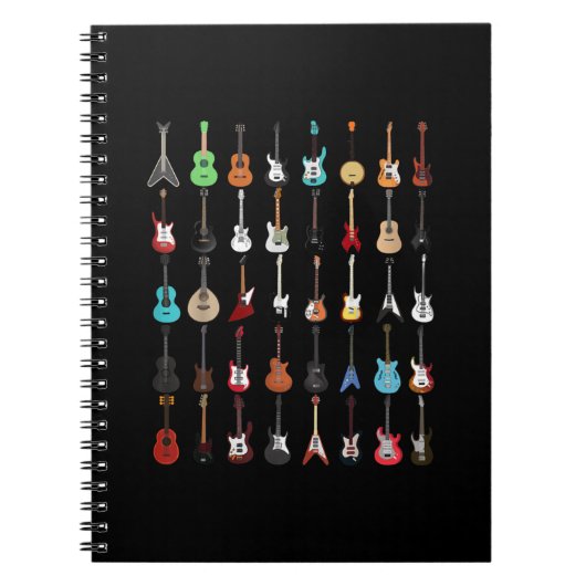 Carnet Musique guitar (Devant)