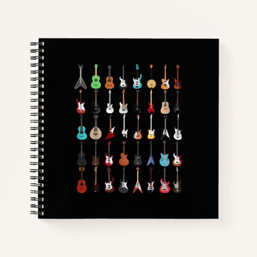 Carnet Musique guitar (Devant)