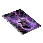 Carnet Musique guitare romantique - Son magique (Côté Droit)