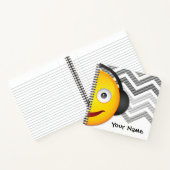 Carnet Musique Mania Face Emoji (Intérieur)