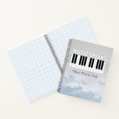 Carnet Musique personnalisée parle citations inspirantes (Intérieur)