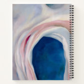 Carnet Musique rose et bleu par O'Keeffe (Dos)