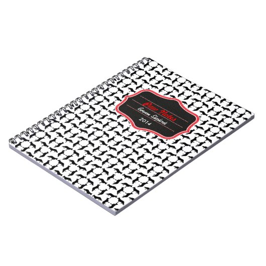 Carnet Muster Schäferhund (Côté gauche)