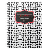 Carnet Muster Schäferhund (Devant)