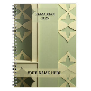 Carnet Musulman Géométrique Moderne