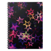 Carnet MY black stars NOTEBOOK (Devant)