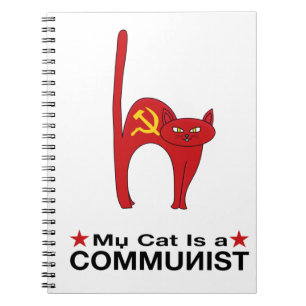 Carnet My Cat est un COMMUNISTE de grandes idées cadeaux