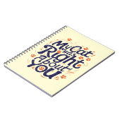 Carnet My Cat Was Right About You –Cat Lover (Côté gauche)