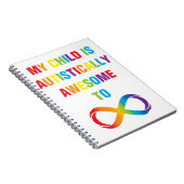 Carnet My Child Autistically (Côté Droit)