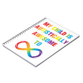 Carnet My Child Autistically (Côté gauche)