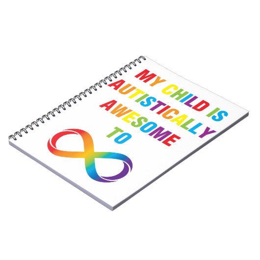 Carnet My Child Autistically (Côté gauche)