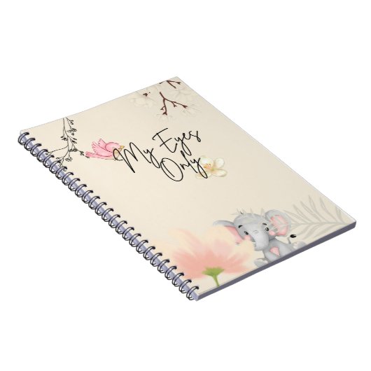 Carnet My Eyes Only Notepad (Côté Droit)