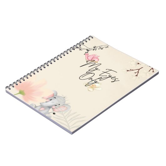 Carnet My Eyes Only Notepad (Côté gauche)