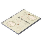 Carnet my first travel  (Côté gauche)