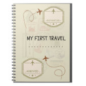 Carnet my first travel  (Devant)