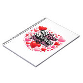 Carnet My Love I`m so Glad  (Côté gauche)