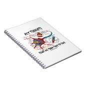 Carnet My Thoughts Escape Me Time To Time Neuron Synapse (Côté Droit)