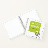 Carnet MY VEGAN COOKBOOK Blank Recette Notebook (Intérieur)