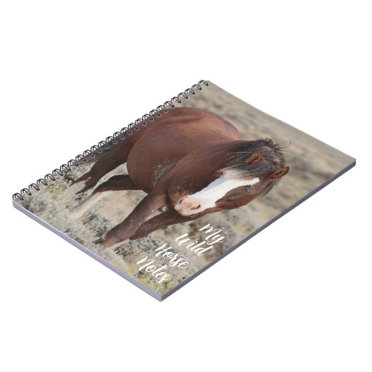 Carnet My Wild Horse Notes (Côté gauche)