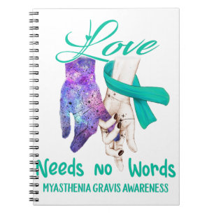 Carnet Myasthenia Gravis Sensibilisation L'amour n'a pas