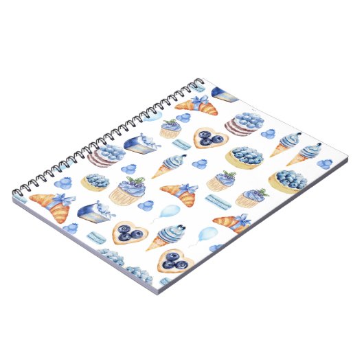 Carnet Myrtille Sucrée (Côté gauche)