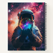 Carnet Mystère cosmique Aqua (Dos)