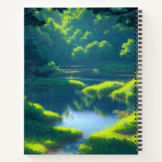 Carnet Mystères de l'étang de la Forêt Cachée (Dos)