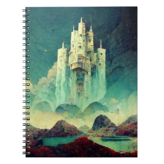 Carnet Mystérieux Château Imaginaire Art (Devant)