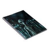 Carnet Mysterious Grey Alien (Côté Droit)