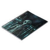 Carnet Mysterious Grey Alien (Côté gauche)