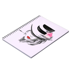 Carnet Mysteryous Lady Notebook