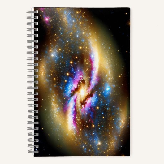 Carnet Mystic Cosmos Sky Bright Sky Universe Sky Galactic (Recto)