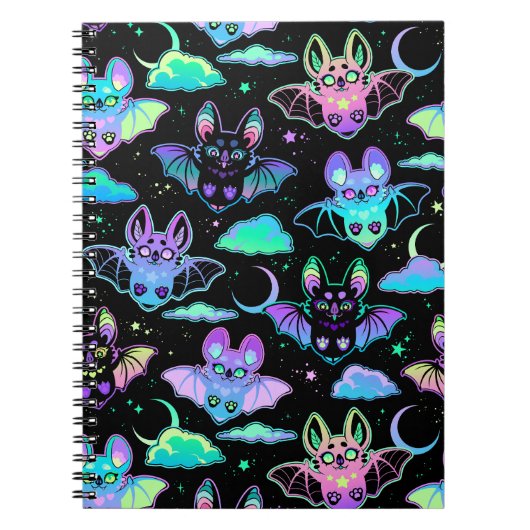 Carnet Mystical bats (Devant)