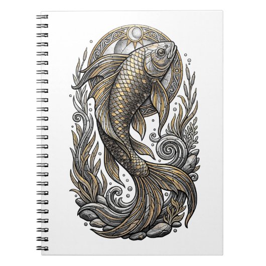 Carnet Mystical Fish (Devant)