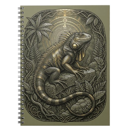 Carnet Mystical Iguana (Devant)