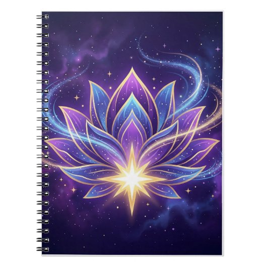 Carnet Mystical Lotus Flower (Devant)
