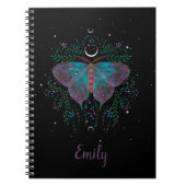 Carnet Mystical Moth Customisé (Devant)