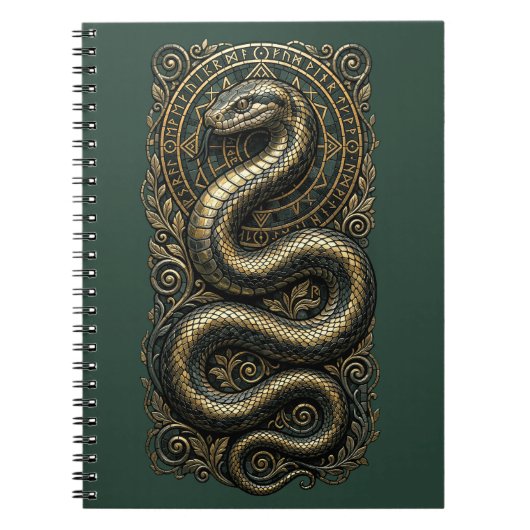 Carnet Mystical Snake (Devant)