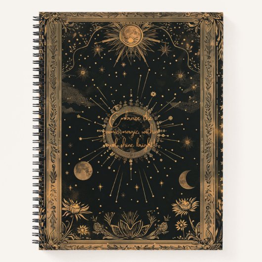 Carnet mystique céleste (Devant)