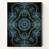 Carnet Mystique Grand Royal Julian Fractal Mandala Art (Dos)