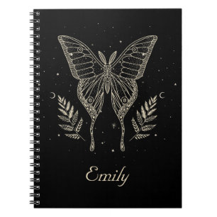 Carnet mystique papillon céleste