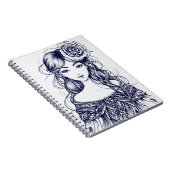 Carnet MystiqueRose (Côté Droit)