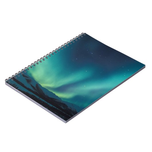 Carnet NA, États-Unis, Alaska, Brooks Range, rideaux vert (Côté gauche)